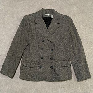 Ann Taylor Tweed Blazer Jacket. NEW